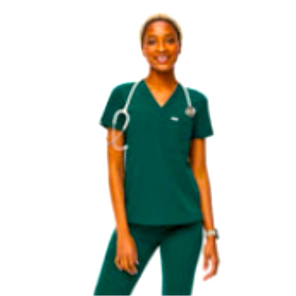 Figs Catarina 1 pocket scrub top NWT